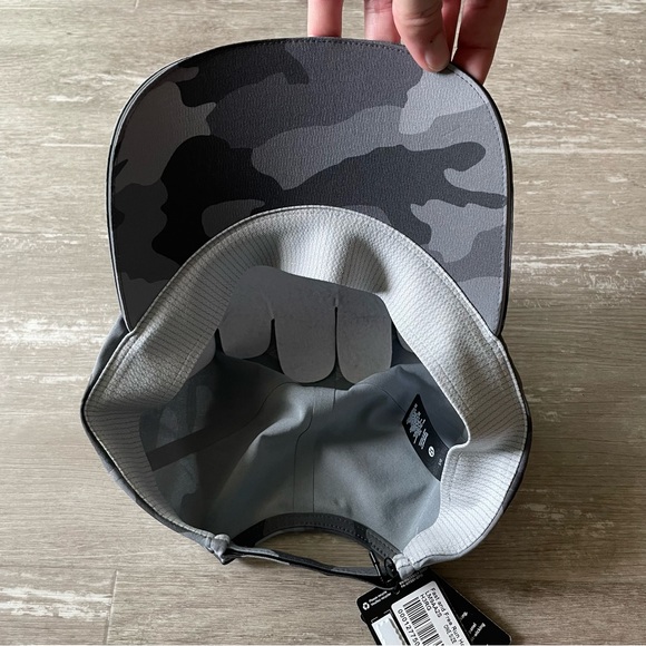 Lululemon Fast and Free Run Hat in Heritage 365 Camo Rhino Grey Multi - Picture 5 of 8